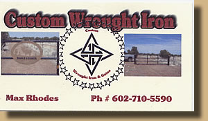 Custom Wrought Iron